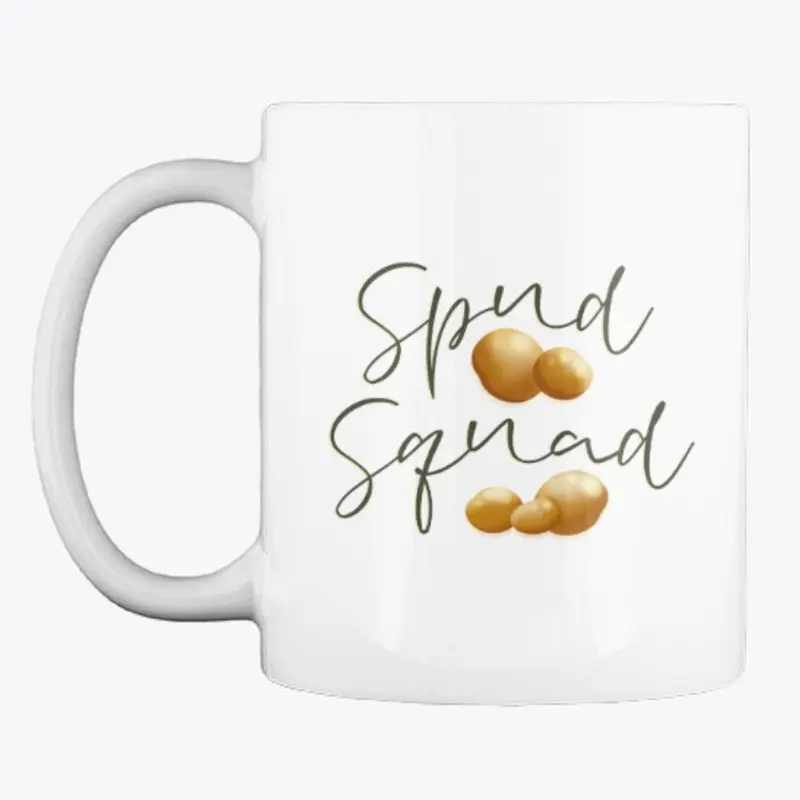 Spud Squad Script Mug